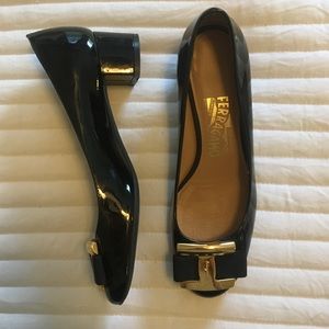 Salvatore Ferragamo Black Heels